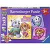 Image de PAT' PATROUILLE Puzzles 3x49 pieces - Charmantes chiennes - Ravensburger - Enfant des 5 ans