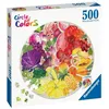 Image de Puzzle rond 500 pieces Fruits et légumes, Circle of Colors, Abstrait, Adulte, Ravensburger