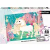 Image de Puzzle enfant 45 pieces Jolie licorne Nathan - Poster inclus - Theme fantastique - Mixte - A partir de 5 ans