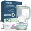 Image de Carafe en verre verte 2 cartouches MAXTRA PRO Pure Performance