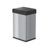 Image de Poubelle de cuisine grand volume 35L Hailo Big-Box Swing L Coloris - Argent