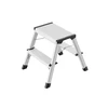 Image de Marche pied double accès 2x2 marches pliant en aluminium Hailo D60