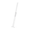 Image de Echelle coulissante à main 2 plans 2x18 échelons 8,8m/9,5m en aluminium Hailo ProfiStep Duo