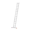 Image de Echelle simple 15 échelons 4,2m/5,15m en alu professionnelle Hailo ProfiStep Uno