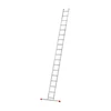 Image de Echelle simple 18 échelons 5,1m/6m en alu professionnelle Hailo ProfiStep Uno