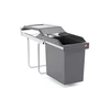 Image de Poubelle de cuisine encastrable 24L Hailo Single Box