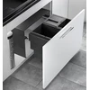 Image de Poubelle encastrable 54L 3 bacs (28+13+13) AS Cargo Aqua 900
