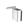 Image de Poubelle de cuisine encastrable sous évier 18L Hailo AS Uno Coloris - Inox / Blanc