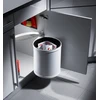 Image de Poubelle encastrable pour porte battante 15L Hailo AS Mono