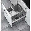 Image de Poubelle de cuisine encastrable pour meuble coulissant 34L Hailo Separato K 500