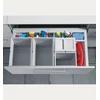 Image de Poubelle de cuisine encastrable pour meuble coulissant 50L Hailo Separato K 900