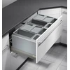 Image de Poubelle de cuisine encastrable pour tiroir coulissant 60L Hailo AS XXL 900