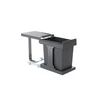 Image de Poubelle de cuisine coulissante encastrable sous évier 20L Hailo Solo Manuelle