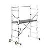 Image de Echafaudage roulant pour escalier 0,9m/2,9m en aluminium Hailo HobbyStep H3