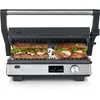 Image de Gril multifonction 3-en-1 - SEVERIN - KG 2380 - 2000 W - 3 jeux de plaques - Ecran LED - Noir / Inox