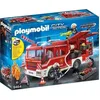 Image de PLAYMOBIL 9464 Fourgon d'intervention des pompiers jaune avec canon a eau fonctionnel - City Action