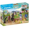 Image de PLAYMOBIL 71355 Zoe & Blaze avec parcours d'obstacles, Horses of Waterfall, 67 pieces, Des 5 ans