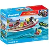 Image de PLAYMOBIL 71464 Bateau de pompier et scooter des mers - Action Hereos - Les pompiers - Des 4 ans