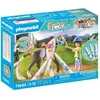 Image de PLAYMOBIL 71640 Cavaliere avec criniere de cheval a colorier, Horses of Waterfall, 19 pieces Des 5 ans