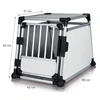 Image de Cage de transport pour chien Alu Autobox - 63 x 65 x 90 cm