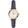 Image de Montre Femme FOSSIL en Cuir Bleu Etanche