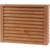 Image de Récupérateur d'eau aspect bois clair 350L, Woody Plastique