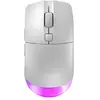 Image de XTRFY M50 Wireless gaming sans fil RGB - Connectivite filaire, Bluetooth et 2,4 GHz - Blanc
