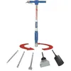 Image de Beche pneumatique universelle 5-en-1 SCHEPPACH - AERO 2 SPADE - Fer forgé - Pression de travail 6,3 bars