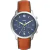 Image de Montre Homme FOSSIL en Cuir Marron Etanche
