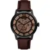 Image de Montre Homme FOSSIL en Cuir Marron Etanche