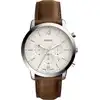 Image de Montre Homme FOSSIL en Cuir Marron Etanche