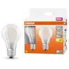 Image de Lampe LED OSRAM LED Retrofit CLASSIC A 6,5W 827 Frosted E27, 806 lm, 2700 K, blanc chaud, lot de 2