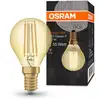 Image de Lampe LED OSRAM VINTAGE 1906® LED CLASSIC P 4W 824 Gold E14, 410 lm, 2400 K, Lumière chaude et confortable
