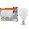 Image de OSRAM LED BASE CLASSIC P lampe mate (ex 40W) 5,5W / 4000K blanc froid E14, paquet de 3, E14