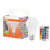 Image de Lampe LED OSRAM Lampes LED Retrofit RGBW avec télécommande 9,4 W E27, 806 lm, 2700 K, blanc chaud, lot de 2