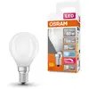 Image de OSRAM Retrofit Classic P Lampe LED mate à intensité variable (ex 60W) 6,5W / 4000K blanc froid E14