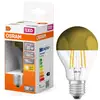 Image de Lampe LED OSRAM LED Retrofit CLASSIC A Mirror 4W 827 Clear E27 Gold, 400 lm, 2700 K, Blanc chaud