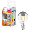 Image de Lampe LED OSRAM LED Retrofit CLASSIC P Mirror 4W 827 Argent E14, 350 lm, 2700 K, blanc chaud