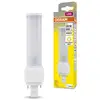 Image de OSRAM DULUX D LED EM & AC MAINS Tube à LED 17,1cm (ex 26W) 10W / 3000K blanc chaud G24d-3