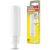 Image de Lampe LED OSRAM DULUX LED D/E HF & AC MAINS 6W 830 G24Q-1, 600 lm, 3000 K, blanc chaud