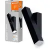 Image de LEDVANCE SMART+ WIFI ORBIS WALL CROSS   applique murale, dimmable avec technologie WIFI via application, 12W, 3000 - 6500K blanc chaud à blanc froid, 600 lumens, lumière vers le haut et vers le bas, 30x 10cm, noir