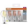 Image de OSRAM LED BASE CLASSIC A lampe claire (ex 100W) 11W / 4000K blanc froid E27 paquet de 3