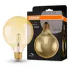 Image de OSRAM Vintage 1906® GLOBE Lampe LED à intensité variable (ex 55W) 7W / 2500K blanc chaud E27 optique or