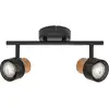 Image de LEDVANCE SPOT DÉCOR CORK Plafonnier, 2 x 3,4W, 460lm, noir