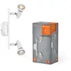 Image de LEDVANCE LED SPOT GU10 Plafonnier 2 x 3,4W, 460lm, blanc