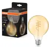 Image de OSRAM Vintage 1906 Globe LED-Lampe Or, 3.4W, 470lm, E27, Blanc chaud