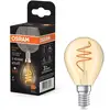 Image de OSRAM Vintage 1906 Classique LED-Lampe Or, 4.9W, 470lm, 45mm, Confort blanc chaud, E14