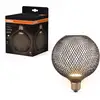Image de OSRAM DECOR LED Lampe plate noire, 3.5W, givrée, 125mm, blanc chaud, E27