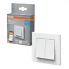 Image de OSRAM Wifi SMART+ interrupteur mural magnétique intelligent à 2 boutons