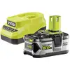 Image de Ryobi Pack chargeur 2,0 A + 1 Batterie Lithium+ 18V ONE+    5,0 Ah RC18120A-150G